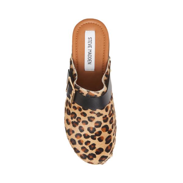 Steve Madden Dana-p Leopard Heel Høye Hæler Dame Leopard | SM-297EZ