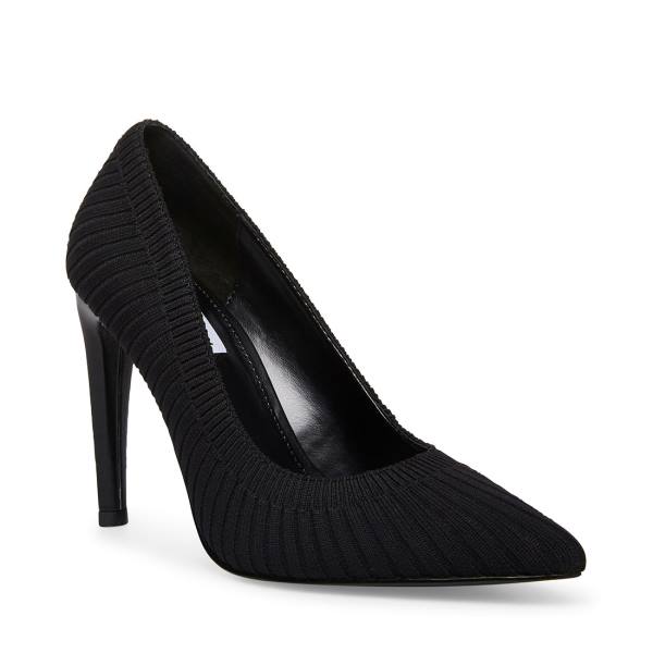 Steve Madden Deb Heel Høye Hæler Dame Svarte | SM-586UF