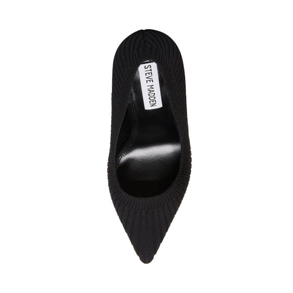 Steve Madden Deb Heel Høye Hæler Dame Svarte | SM-586UF