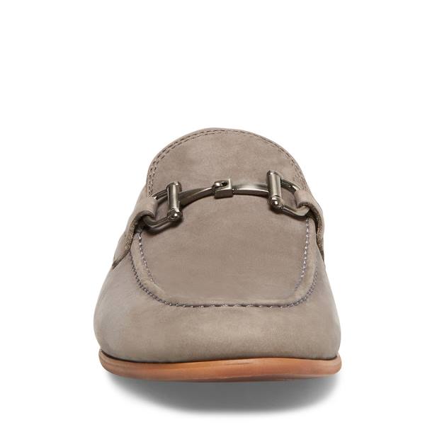 Steve Madden Debinair Nubuck Pensko Herre Grå | SM-945PI