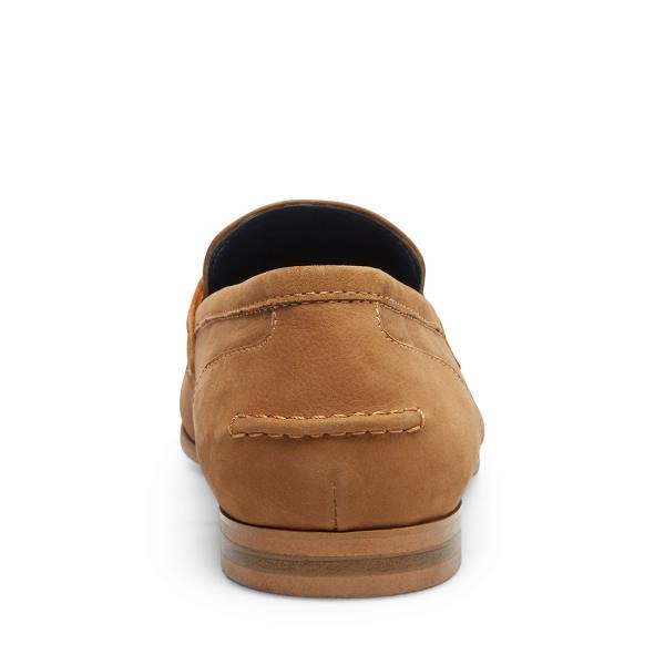 Steve Madden Debinair Tan Nubuck Pensko Herre Brune | SM-903ZG