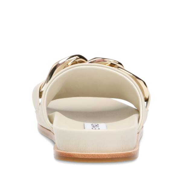 Steve Madden Delay Bone Sandaler Dame Beige | SM-630CS