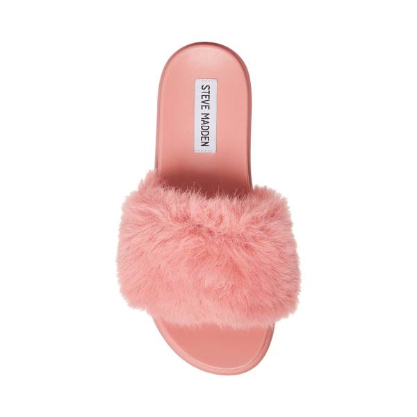 Steve Madden Delphina Tøfler Dame Rosa | SM-834TX