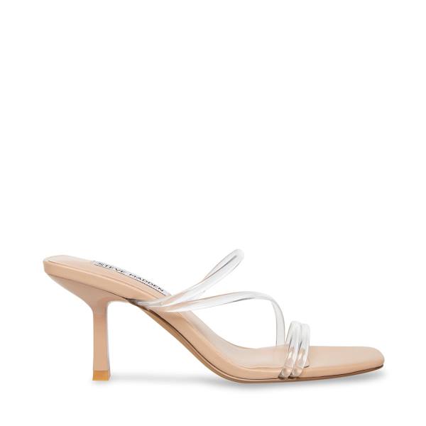 Steve Madden Demi Heel Høye Hæler Dame Clear | SM-062YW