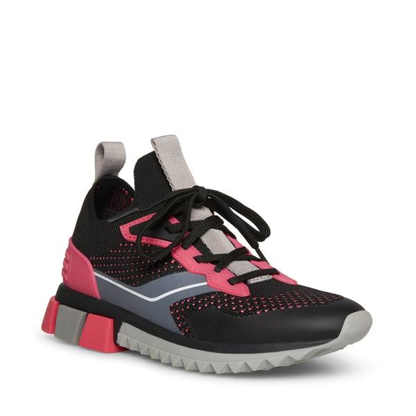 Steve Madden Dribble Joggesko Dame Svarte Multicolor | SM-980HF