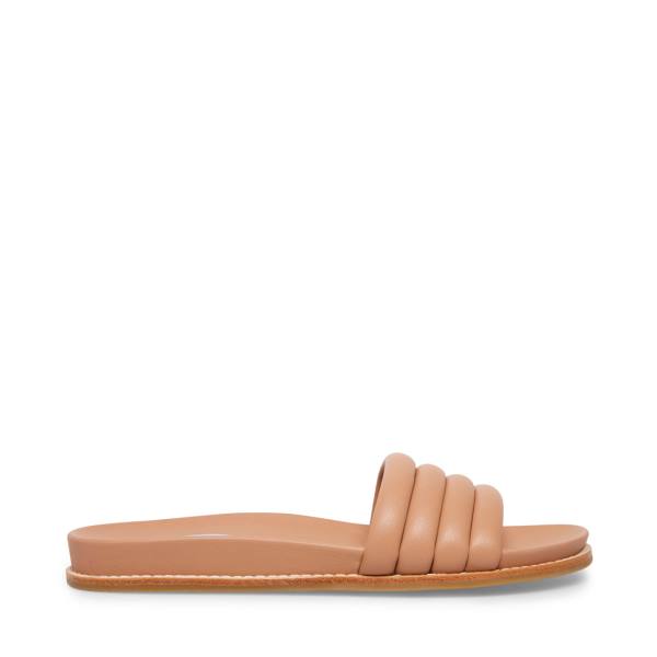 Steve Madden Drips Tan Sandaler Dame Beige | SM-612BT