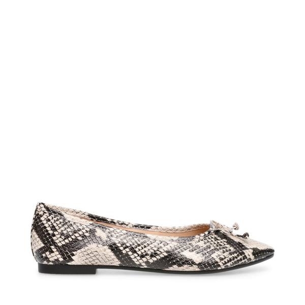 Steve Madden Eldora Snake Flate Sko Dame Slangeprint | SM-396XG