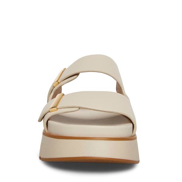 Steve Madden Elke Sandaler Dame Hvite | SM-528LV