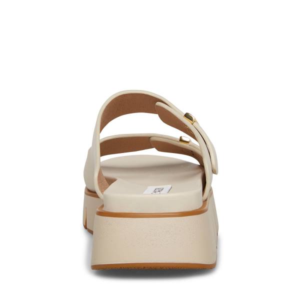 Steve Madden Elke Sandaler Dame Hvite | SM-528LV