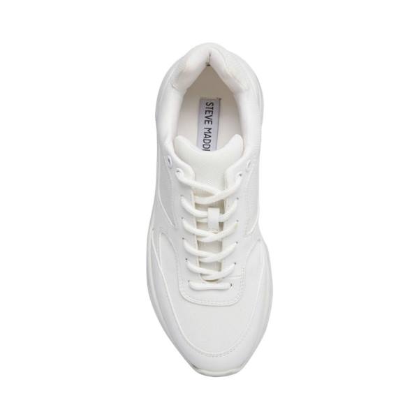 Steve Madden Evelyn Joggesko Dame Hvite | SM-695DH