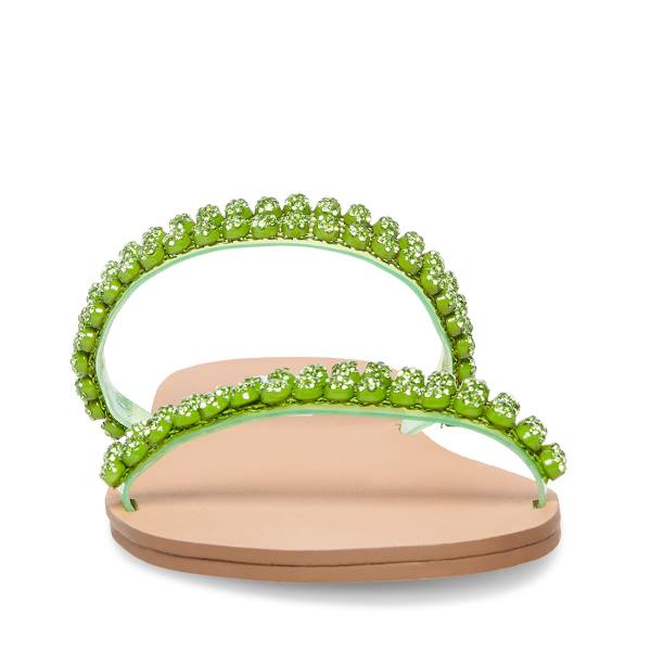 Steve Madden Felicia Lime Sandaler Dame Lyse Grønn | SM-872RO