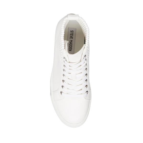 Steve Madden Felix Joggesko Dame Hvite | SM-629TY