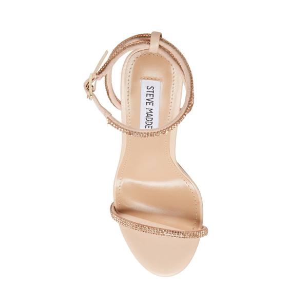 Steve Madden Festive Blush Heel Høye Hæler Dame Rosa | SM-931VQ