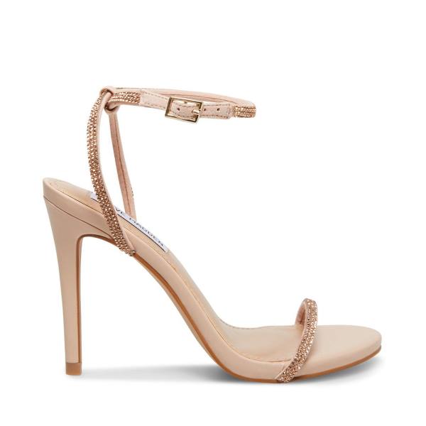 Steve Madden Festive Blush Heel Høye Hæler Dame Rosa | SM-931VQ