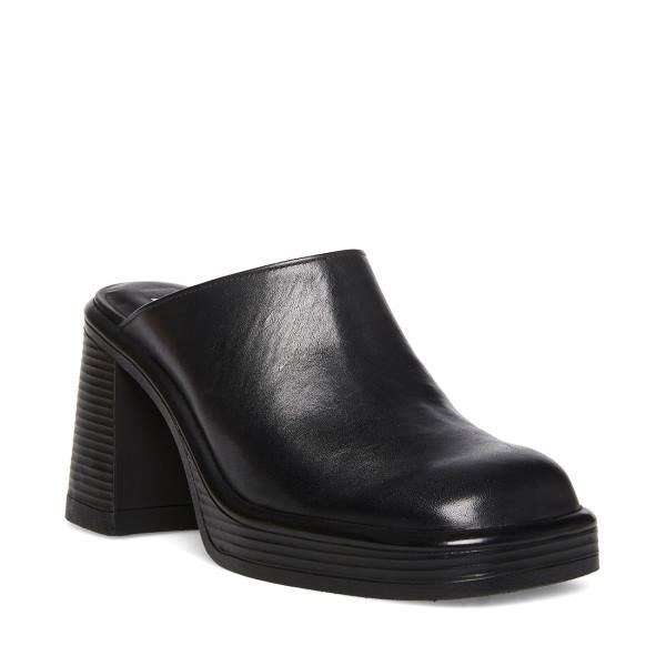 Steve Madden Flirtie Lær Heel Høye Hæler Dame Svarte | SM-907NM