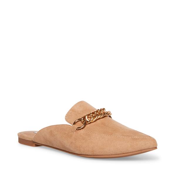 Steve Madden Foreseen Tan Flate Sko Dame Brune | SM-287JY