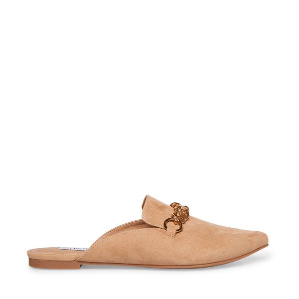 Steve Madden Foreseen Tan Flate Sko Dame Brune | SM-287JY