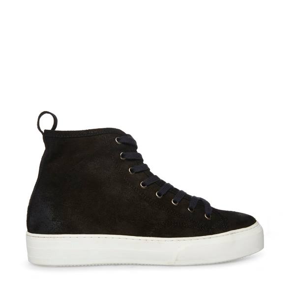 Steve Madden Forte Semsket Skinn Joggesko Herre Svarte | SM-374WB