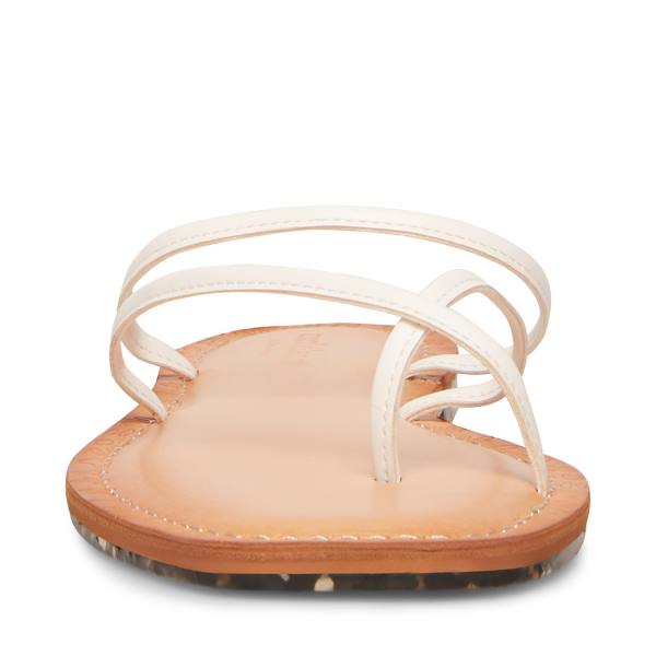 Steve Madden Free Paris Sandaler Dame Hvite | SM-631MX