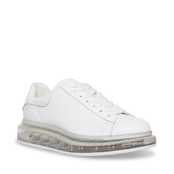 Steve Madden Frosty Joggesko Herre Hvite | SM-489PZ