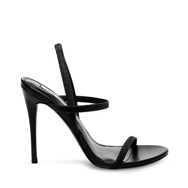 Steve Madden Gabriella Heel Høye Hæler Dame Svarte | SM-895QE