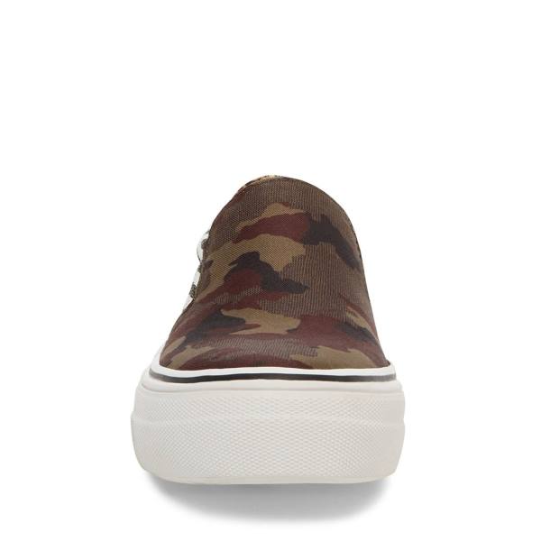 Steve Madden Getaway Camo Joggesko Dame Camouflage Multicolor | SM-685RF