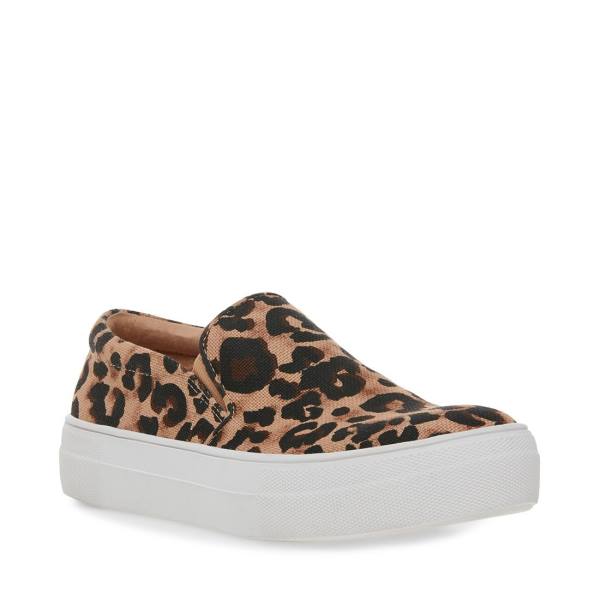 Steve Madden Gills-a Leopard Joggesko Dame Leopard | SM-864IQ