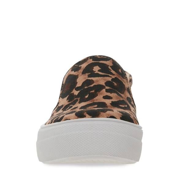 Steve Madden Gills-a Leopard Joggesko Dame Leopard | SM-864IQ