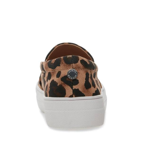 Steve Madden Gills-a Leopard Joggesko Dame Leopard | SM-864IQ