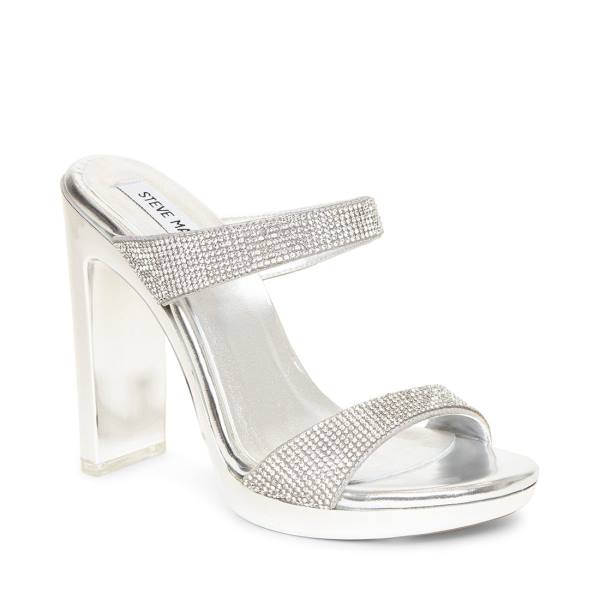 Steve Madden Glassy-r Heel Høye Hæler Dame Diamond | SM-731KI