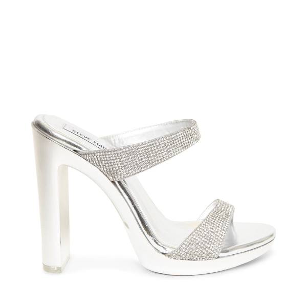 Steve Madden Glassy-r Heel Høye Hæler Dame Diamond | SM-731KI