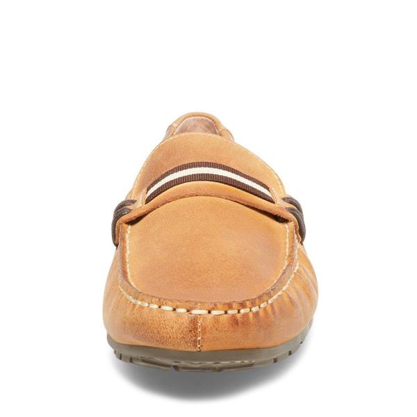 Steve Madden Grab Tan Lær Joggesko Herre Brune | SM-573FU