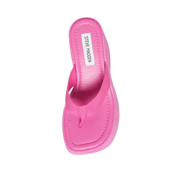 Steve Madden Gwen Sandaler Dame Rosa | SM-750XO