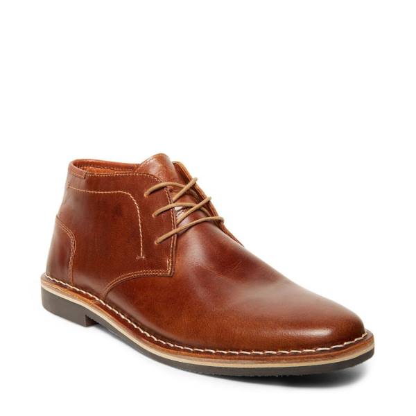 Steve Madden Harken Cognac Lær Støvler Herre Brune | SM-701DU