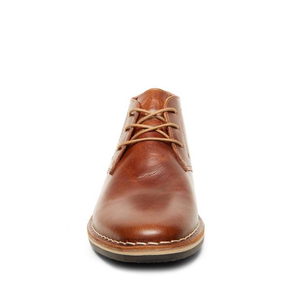 Steve Madden Harken Cognac Lær Støvler Herre Brune | SM-701DU