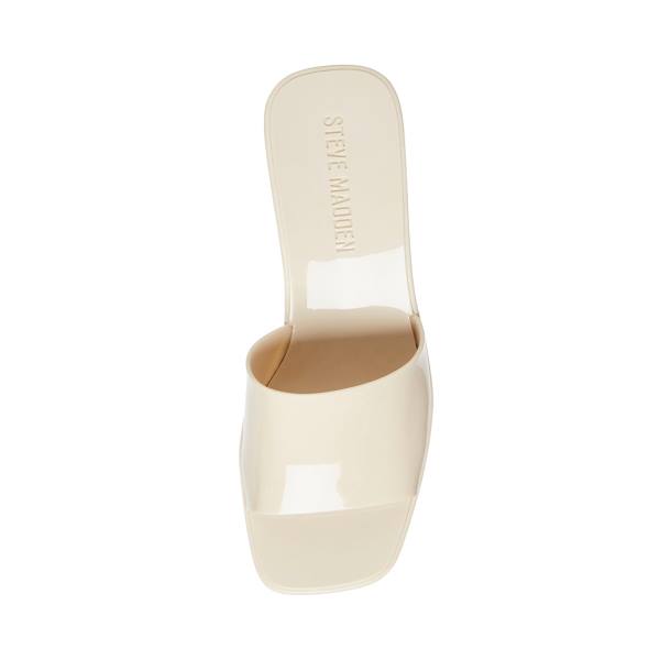 Steve Madden Harlin Bone Sandaler Dame Beige | SM-083CK