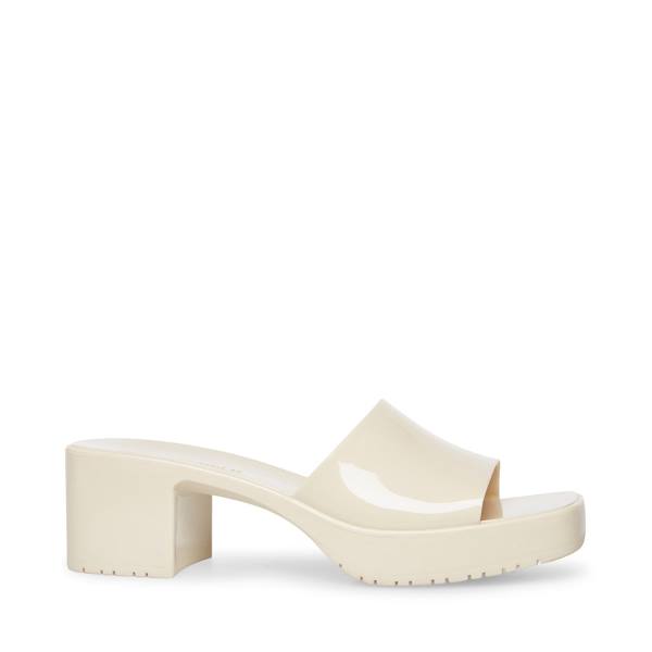 Steve Madden Harlin Bone Sandaler Dame Beige | SM-083CK