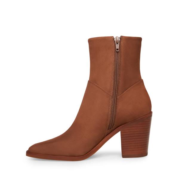 Steve Madden Harmen Nubuck Ankelstøvletter Dame Brune | SM-068JI