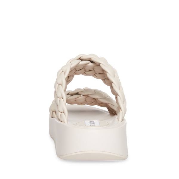 Steve Madden Helsa Bone Sandaler Dame Beige | SM-827KG