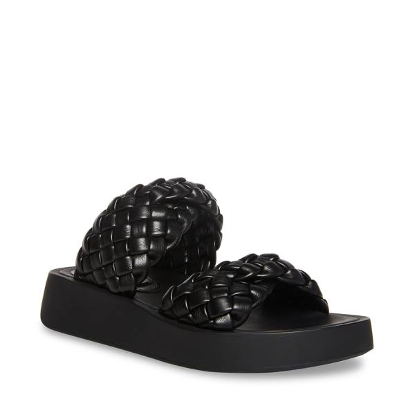 Steve Madden Helsa Sandaler Dame Svarte | SM-459GM