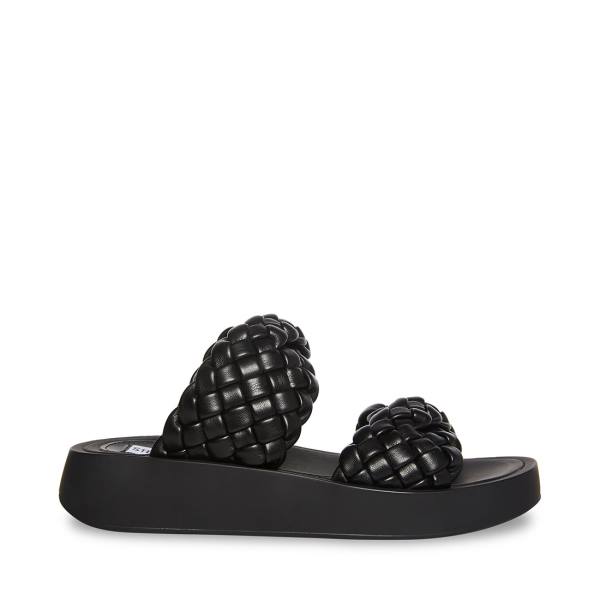 Steve Madden Helsa Sandaler Dame Svarte | SM-459GM