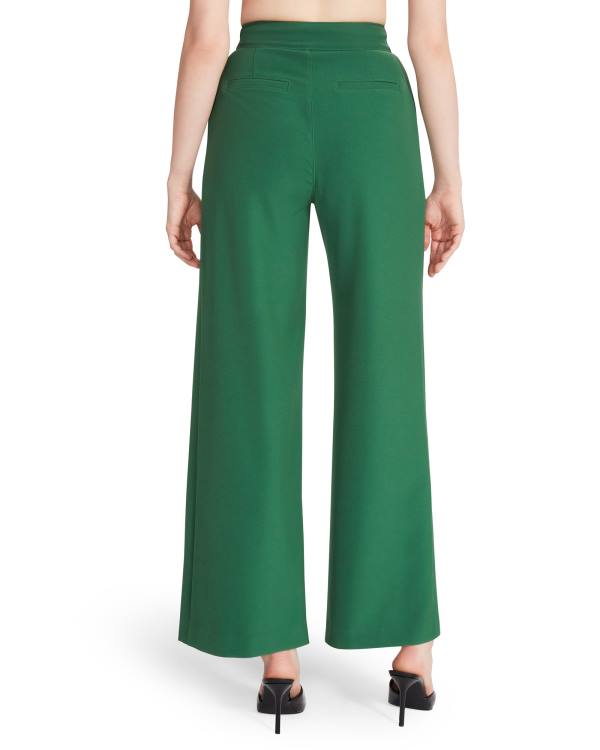 Steve Madden High Waisted Trouser Bukser Dame Grønn | SM-824VA