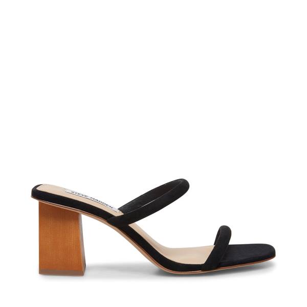 Steve Madden Honey Heel Høye Hæler Dame Svarte | SM-123HJ