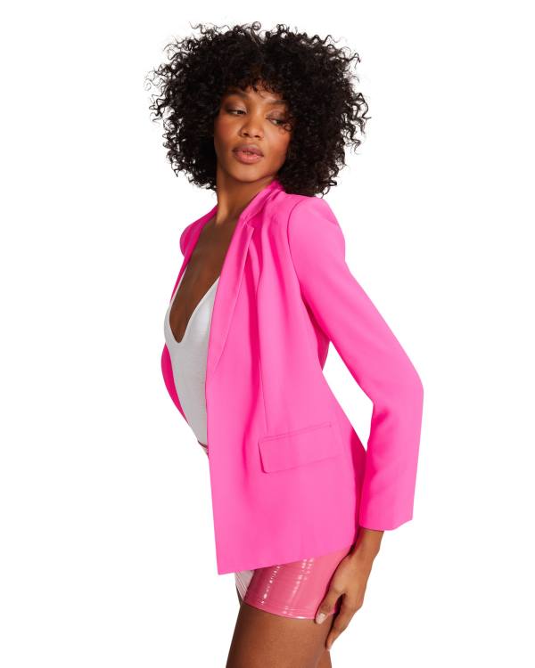 Steve Madden Hot Blazer Jakke Dame Rosa | SM-179RO