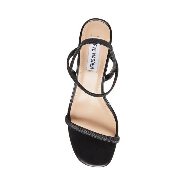 Steve Madden Inessa Heel Høye Hæler Dame Svarte | SM-123XN