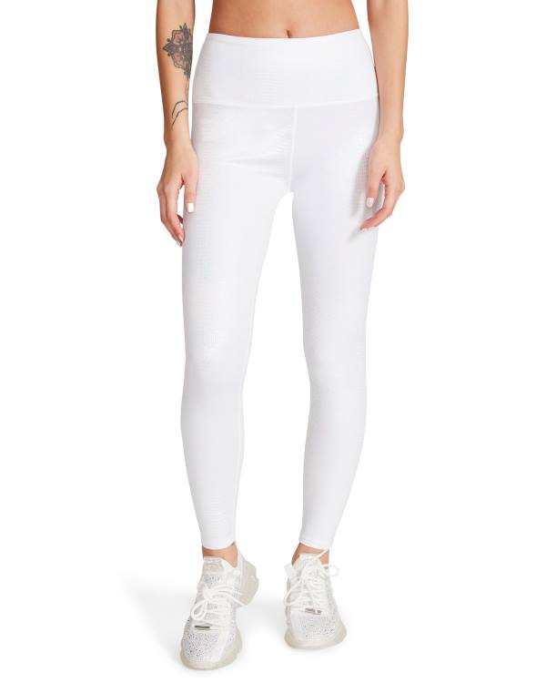 Steve Madden Iridescent Leggings Dame Hvite | SM-975PR