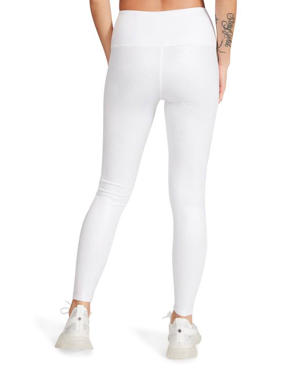 Steve Madden Iridescent Leggings Dame Hvite | SM-975PR