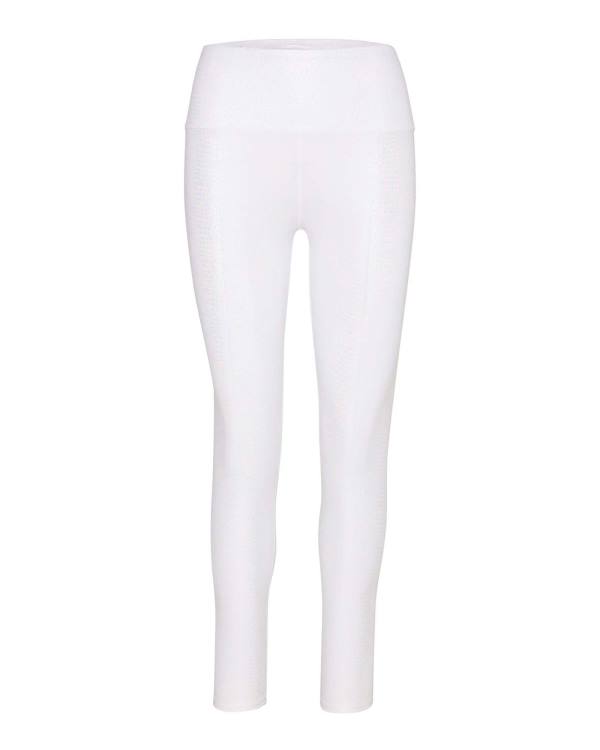 Steve Madden Iridescent Leggings Dame Hvite | SM-975PR