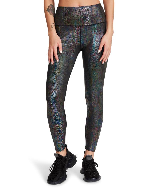 Steve Madden Iridescent Leggings Dame Svarte | SM-823AM