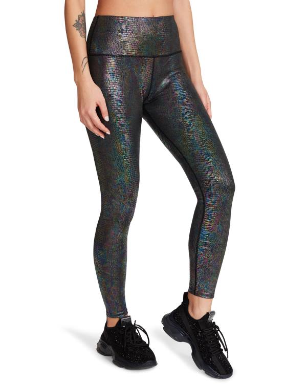 Steve Madden Iridescent Leggings Dame Svarte | SM-823AM